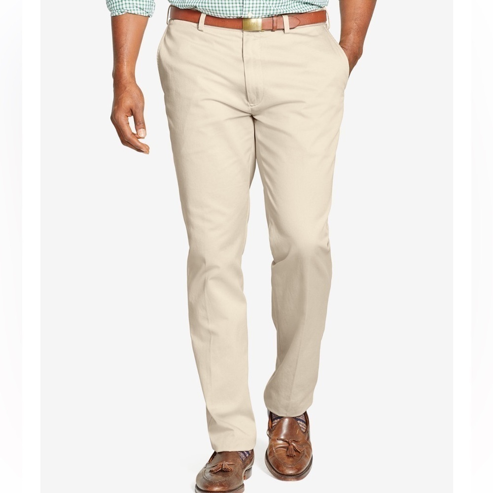 Polo Ralph Lauren Men's Suffield Classic-Fit Flat-Front Chino Pants Sz 38 / 32